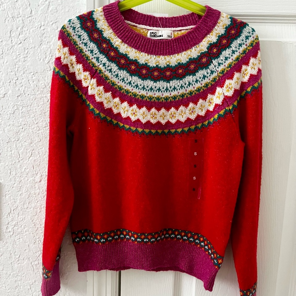 🎁 Epic Threads Girls Holiday Sweater